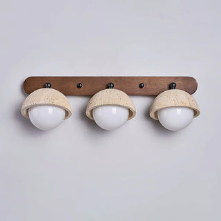 Globe Pecherna Travertine Wall Sconce - Vidirlighting