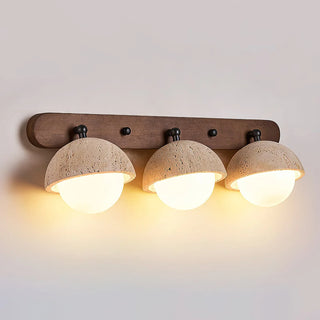 Globe Pecherna Travertine Wall Sconce - Vidirlighting