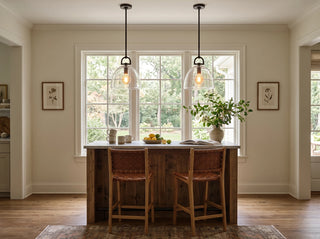 Halden Stirrup Clear Glass Pendant Light