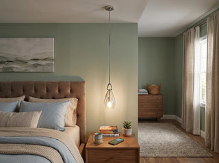 Halden Stirrup Clear Glass Pendant Light