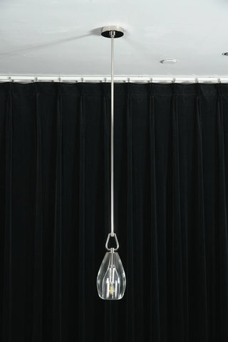 Halden Stirrup Clear Glass Pendant Light