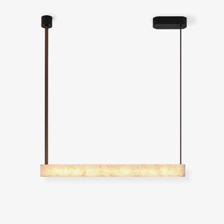 Halia Alabaster Linear Tube Chandelier