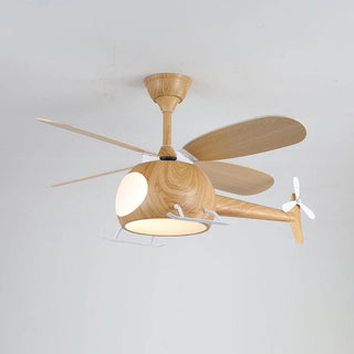 Helicopter Shape Heli Breeze Kids Ceiling Fan Light - Vidirlighting