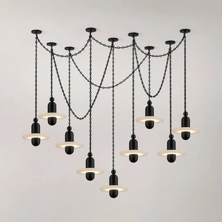 Hollis Ringed Swag Chain Chandelier