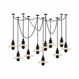 Hollis Ringed Swag Chain Chandelier
