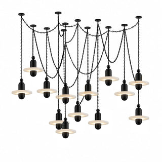 Hollis Ringed Swag Chain Chandelier