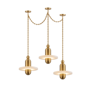 Hollis Ringed Swag Chain Chandelier
