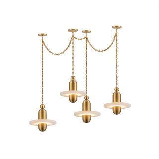 Hollis Ringed Swag Chain Chandelier
