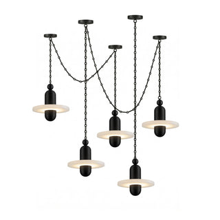 Hollis Ringed Swag Chain Chandelier