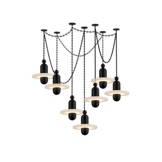 Hollis Ringed Swag Chain Chandelier