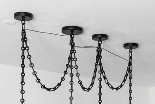 Hollis Ringed Swag Chain Chandelier