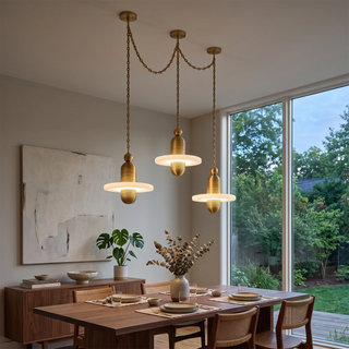 Hollis Ringed Swag Chain Chandelier