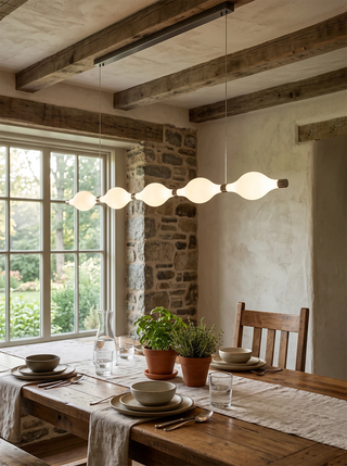 Italian Table Bar Line Chandelier