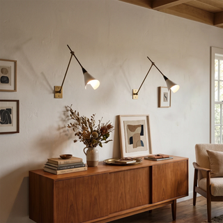 Leland Pivoting Cone Wall Sconce