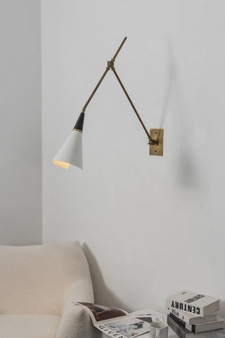 Leland Pivoting Cone Wall Sconce