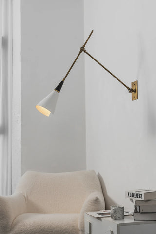 Leland Pivoting Cone Wall Sconce