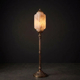 Leonie Alabaster Lantern Floor Lamp