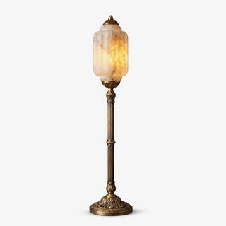 Leonie Alabaster Lantern Floor Lamp