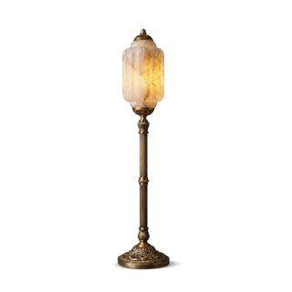 Leonie Alabaster Lantern Floor Lamp