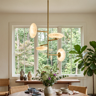 Light Luxury Alabaster Chandelier