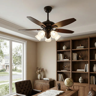 Lily-Bloom-Decorative-Flower-Ceiling-Fan-Lights-Vidirlighting3_2 - Vidirlighting