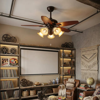 Lily-Bloom-Decorative-Flower-Ceiling-Fan-Lights-Vidirlighting3_5 - Vidirlighting