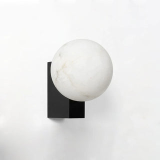 Lunara Alabaster Globe Wall Sconce
