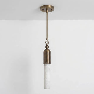 Lunelle Alabaster Rod Mini Pendant Light