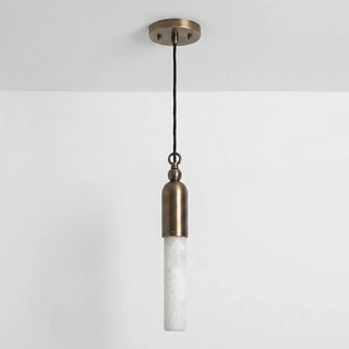 Lunelle Alabaster Rod Mini Pendant Light