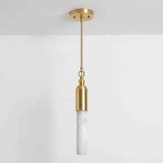 Lunelle Alabaster Rod Mini Pendant Light