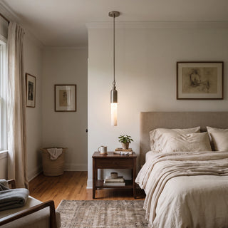 Lunelle Alabaster Rod Mini Pendant Light