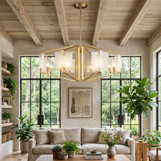Luxury Alabaster Appareil Chandelier