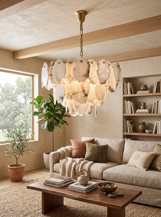 Luxury Gloire Alabaster Chandelier