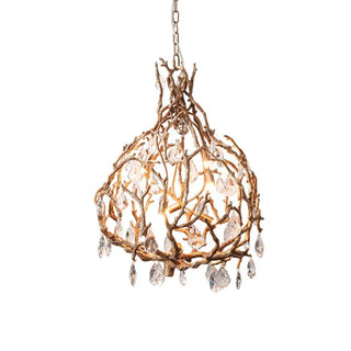 Magic Forest Vine Crystal Chandelier