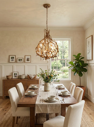 Magic Forest Vine Crystal Chandelier