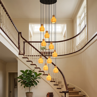 Manon Alabaster Decanter Chandelier