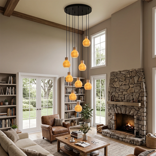 Manon Alabaster Decanter Chandelier