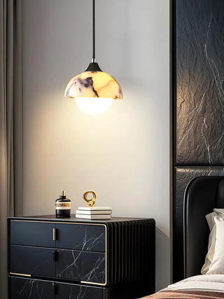 Marble-Semicircular-Artome-Pendant-Lamp-Vidirlighting3_4 - Vidirlighting