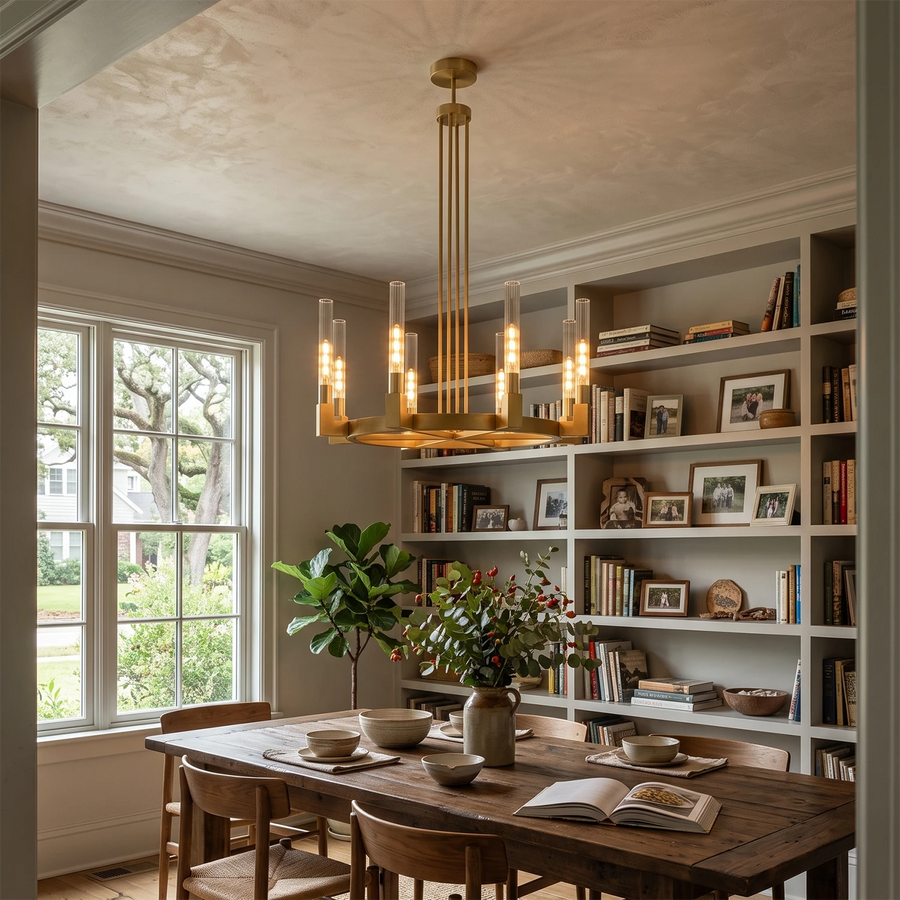 Alden Candle Ring Chandelier