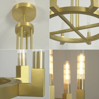 Alden Candle Ring Chandelier