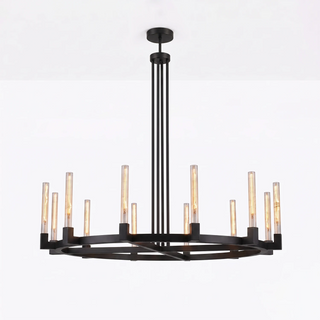 Alden Candle Ring Chandelier