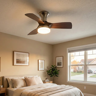 Minimalist Calix 3 Blade Ceiling Fan Light