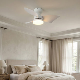 Minimalist Calix 3 Blade Ceiling Fan Light
