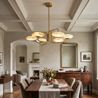 Modern Chinese Marble Chandelier