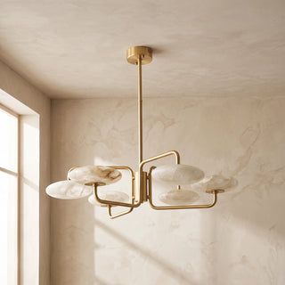 Modern Chinese Marble Chandelier