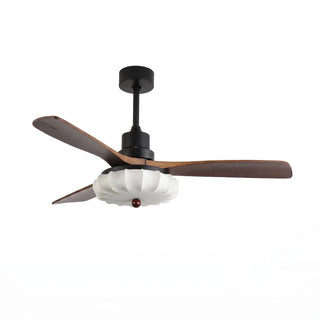 Modern Elira Flower Fabric Ceiling Fan Lights