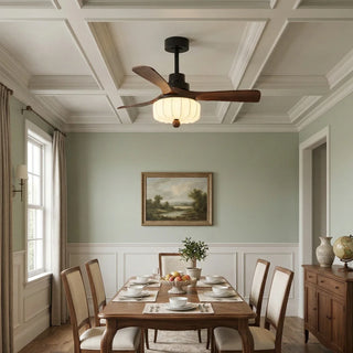 Modern-Elira-Flower-Fabric-Ceiling-Fan-Lights-Vidirlighting3_4 - Vidirlighting