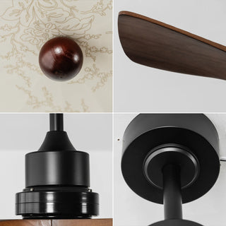 Modern Elira Flower Fabric Ceiling Fan Lights