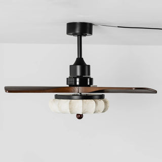 Modern Elira Flower Fabric Ceiling Fan Lights