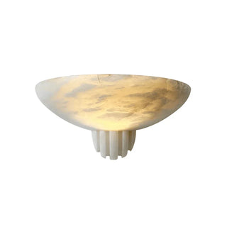 Half-Moon Rare Alabaster Art Wall Lamp - Vidirlighting